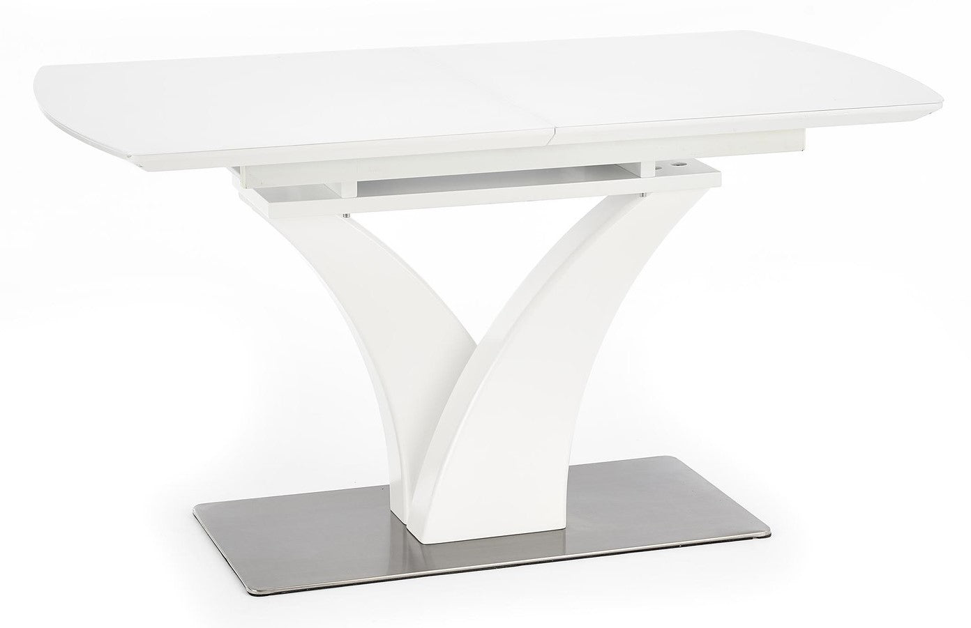 Kitchen Table Palermo | size: Length: 80cm, Width: 180cm, Height: 75cm | color: White | image: 1 | variant: 1011295