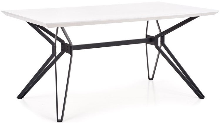 Kitchen Table Pascal | size: Length: 90cm, Width: 160cm, Height: 76cm | color: White | image: 1 | variant: 1011259