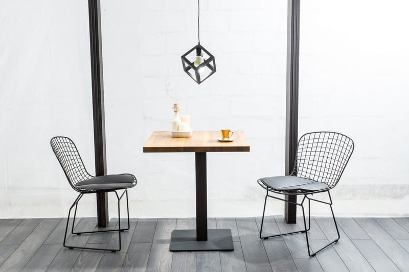 Kitchen Table Puro | size: Length: 60cm, Width: 60cm, Height: 76cm | color: Oak | image: 2 | variant: 1006639