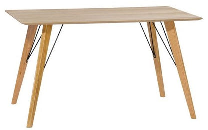 Kitchen Table Rochester | size: Length: 80cm, Width: 140cm, Height: 74cm | color: Oak | image: 1 | variant: 1005389