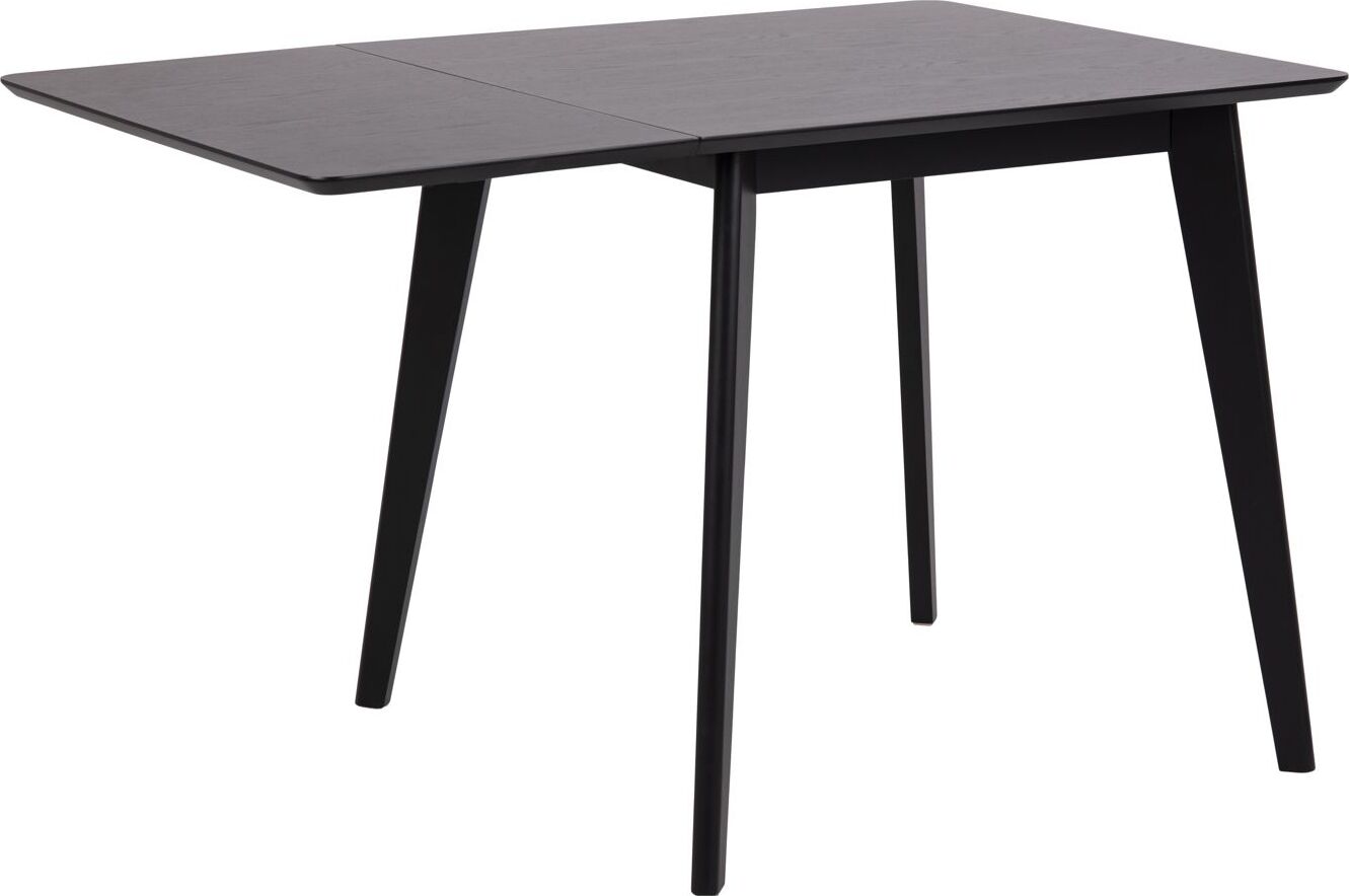 Kitchen Table Roxby 2 | size: Length: 80cm, Width: 120cm, Height: 76cm | color: Black | image: 2 | variant: 1006502