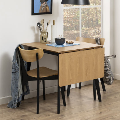 Kitchen Table Roxby 2 | size: Length: 80cm, Width: 120cm, Height: 76cm | color: Oak | image: 4 | variant: 1006503
