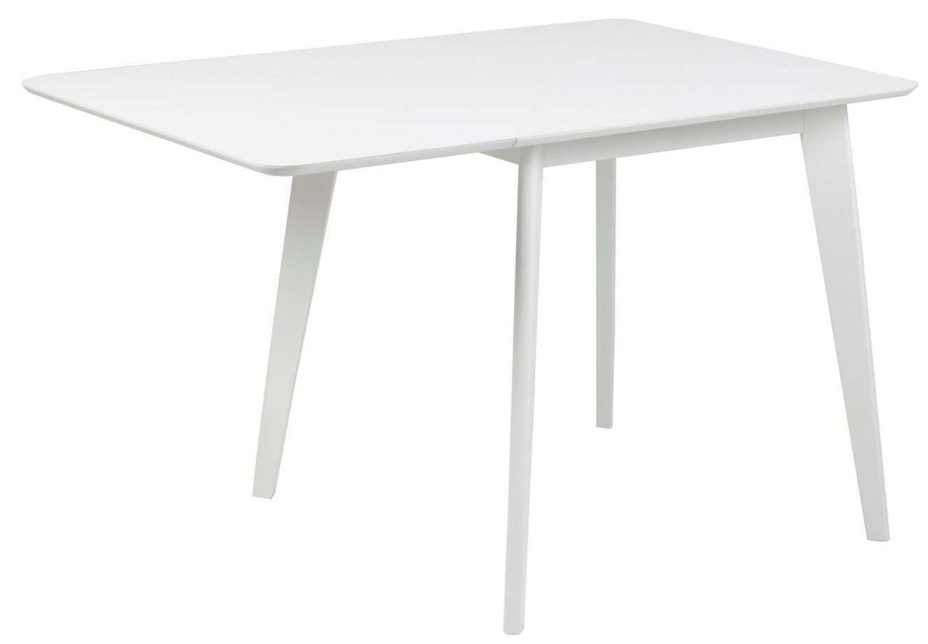 Kitchen Table Roxby 2 | size: Length: 80cm, Width: 120cm, Height: 76cm | color: White | image: 2 | variant: 1006501