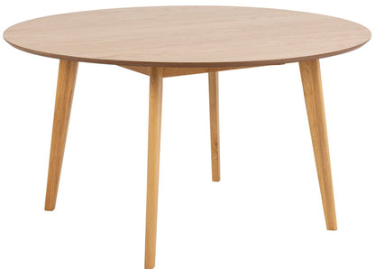 Kitchen Table Roxby 3 | size: Length: 140cm, Width: 140cm, Height: 73cm, Diameter: 140cm | color: Oak | image: 1 | variant: 1012354