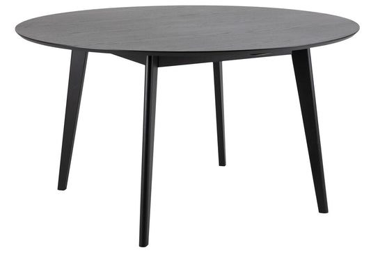 Kitchen Table Roxby 4 | size: Length: 140cm, Width: 140cm, Height: 76cm, Diameter: 140cm | color: Black | image: 0 | variant: 1017894