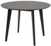 Kitchen Table Roxby | size: Length: 105cm, Width: 105cm, Height: 76cm, Diameter: 105cm | color: Black | image: 1 | variant: 1006493