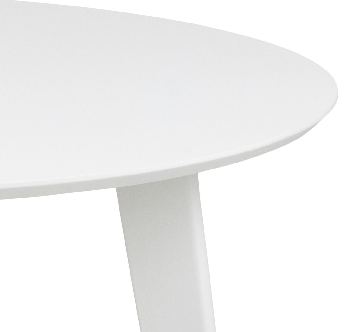 Kitchen Table Roxby | size: Length: 105cm, Width: 105cm, Height: 76cm, Diameter: 105cm | color: White | image: 3 | variant: 1006496
