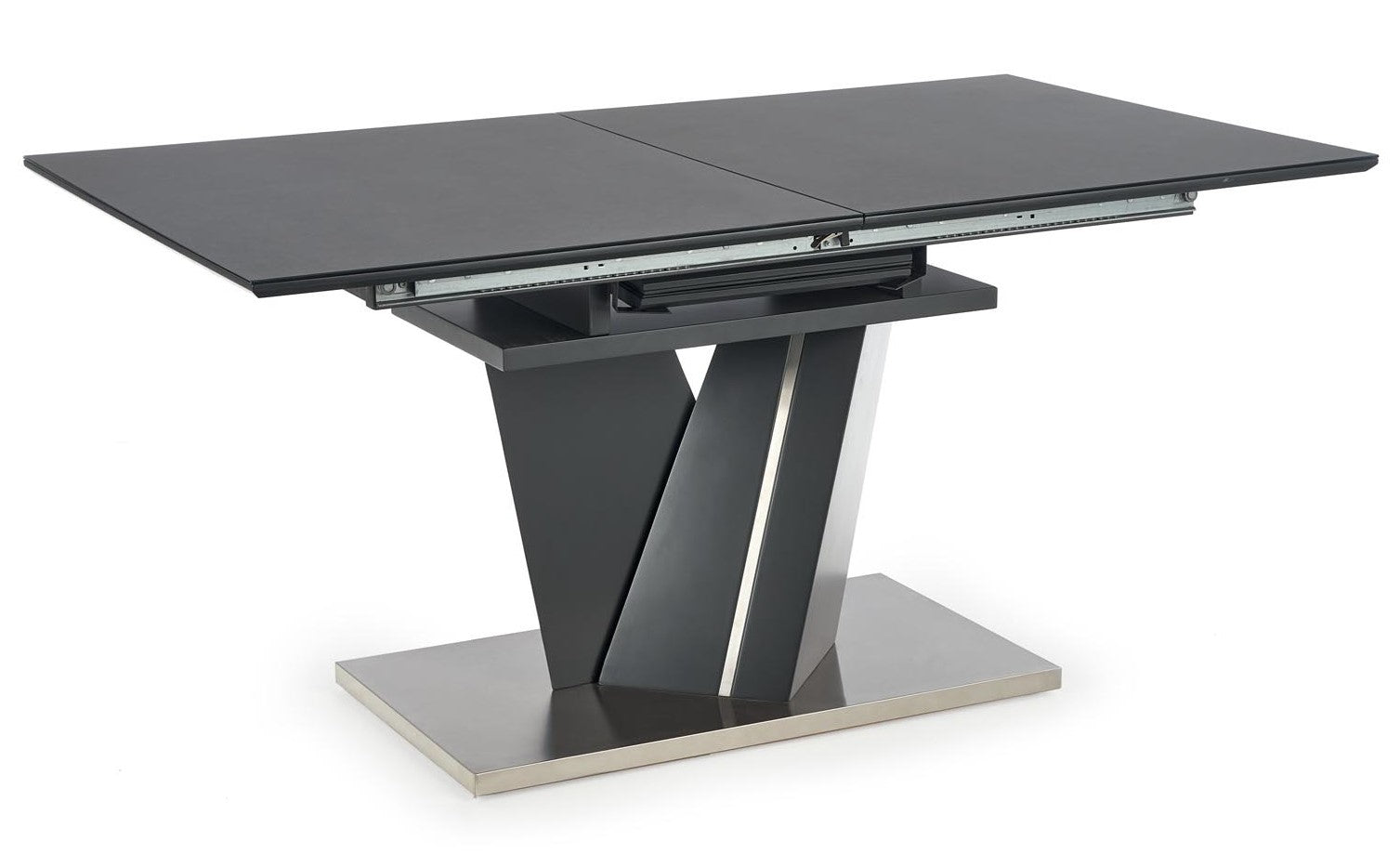 Kitchen Table Salvador | size: Length: 90cm, Width: 200cm, Height: 77cm | color: Gray | image: 1 | variant: 1012350