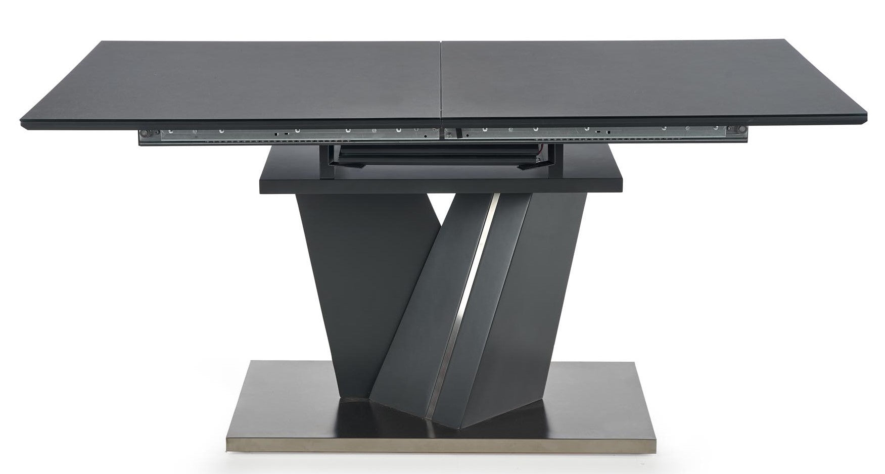 Kitchen Table Salvador | size: Length: 90cm, Width: 200cm, Height: 77cm | color: Gray | image: 3 | variant: 1012350