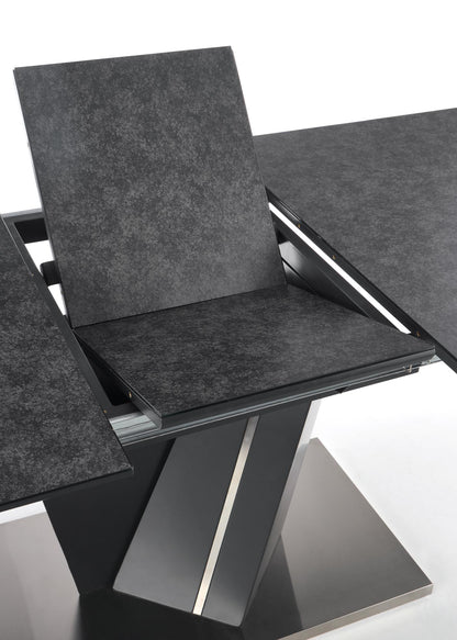 Kitchen Table Salvador | size: Length: 90cm, Width: 200cm, Height: 77cm | color: Gray | image: 7 | variant: 1012350