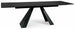 Kitchen Table Salvadore 1 | size: Length: 90cm, Width: 240cm, Height: 77cm | color: Black | image: 0 | variant: 1006647