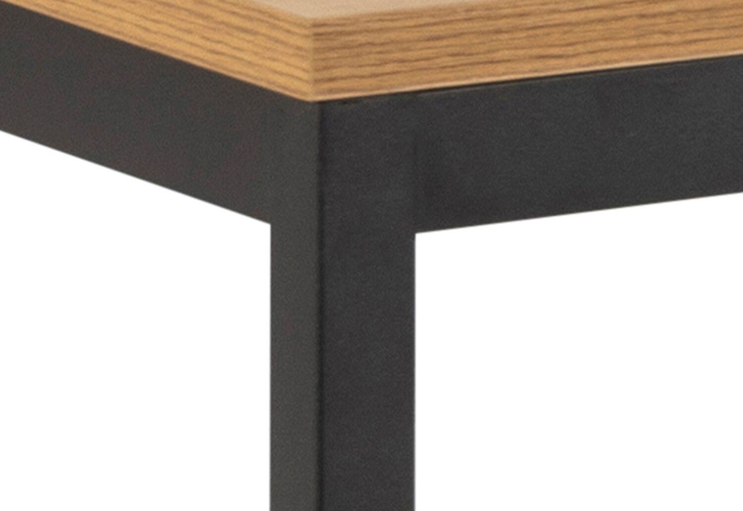 Kitchen Table Seaford | size: Length: 80cm, Width: 160cm, Height: 74cm | color: Oak | image: 2 | variant: 1011775