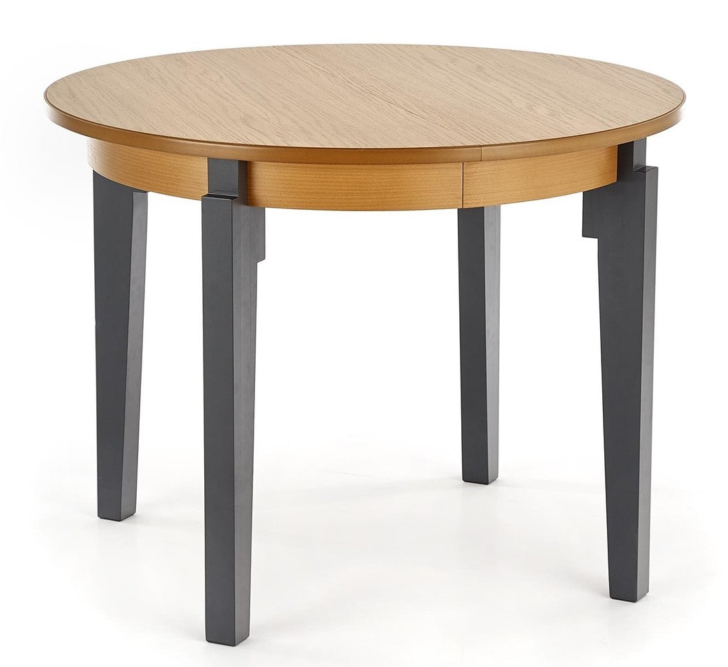Kitchen Table Sorbus | size: Length: 100cm, Width: 200cm, Height: 77cm, Diameter: 100cm | color: Oak/Grey | image: 1 | variant: 1006406