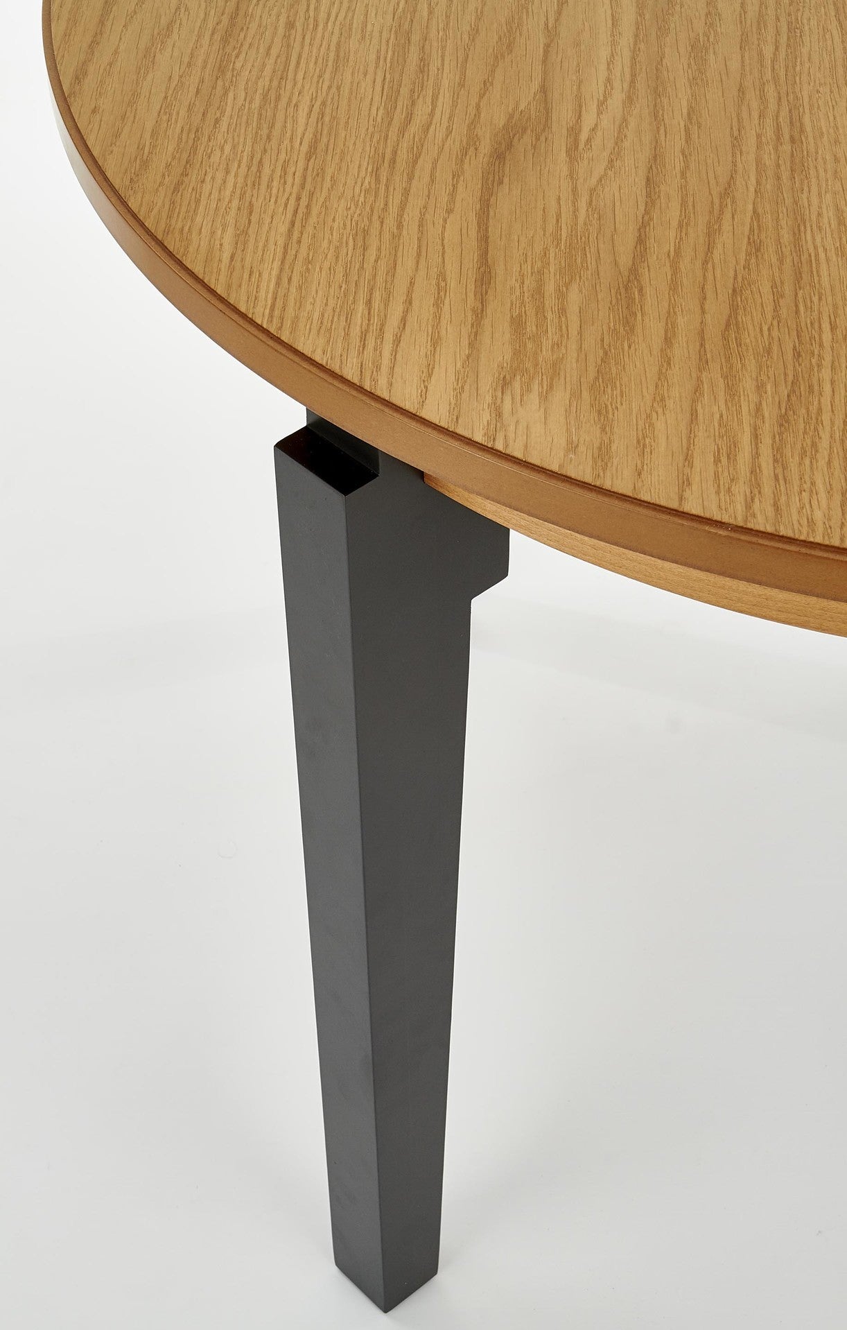 Kitchen Table Sorbus | size: Length: 100cm, Width: 200cm, Height: 77cm, Diameter: 100cm | color: Oak/Grey | image: 9 | variant: 1006406