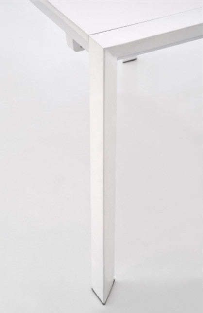 Kitchen Table Stanford XL | size: Length: 80cm, Width: 250cm, Height: 76cm | color: White | image: 6 | variant: 1011296