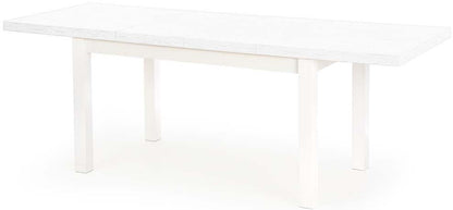 Kitchen Table Tiago 2 1 | size: Length: 80cm, Width: 220cm, Height: 76cm | color: White | image: 2 | variant: 1011243