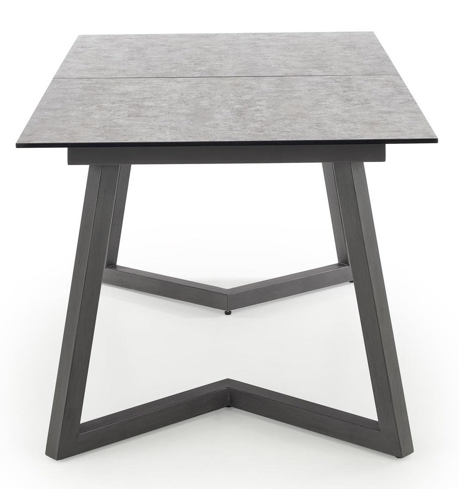 Kitchen Table Tiziano | size: Length: 90cm, Width: 210cm, Height: 76cm | color: Gray | image: 6 | variant: 1012005