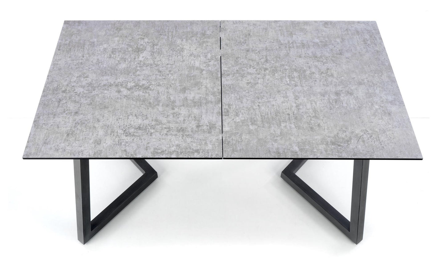 Kitchen Table Tiziano | size: Length: 90cm, Width: 210cm, Height: 76cm | color: Gray | image: 8 | variant: 1012005