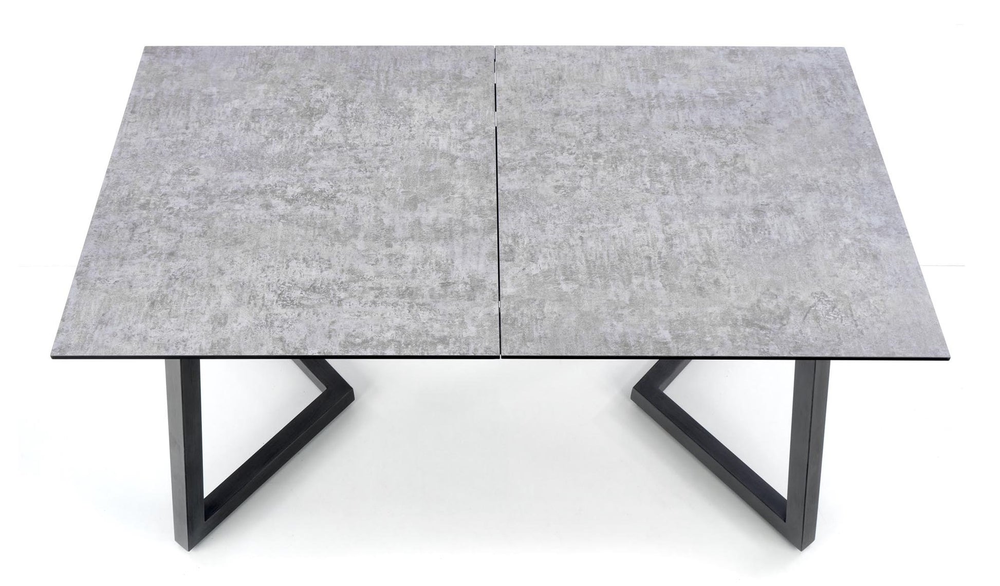 Kitchen Table Tiziano | size: Length: 90cm, Width: 210cm, Height: 76cm | color: Gray | image: 8 | variant: 1012005