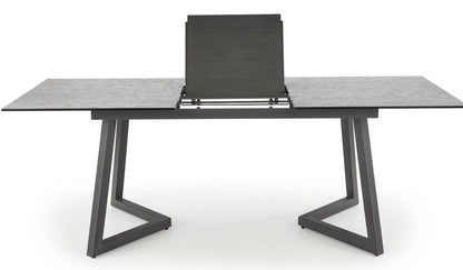 Kitchen Table Tiziano | size: Length: 90cm, Width: 210cm, Height: 76cm | color: Gray | image: 9 | variant: 1012005