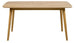 Kitchen Table Turin | size: Length: 80cm, Width: 150cm, Height: 75.5cm | color: Brown | image: 0 | variant: 1001541