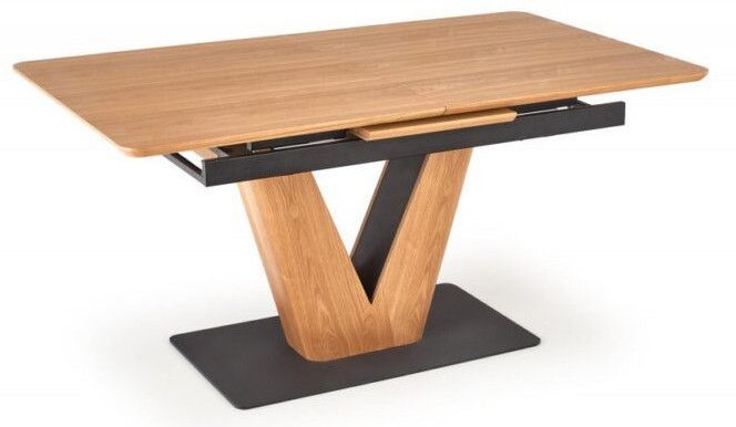 Kitchen Table Umberto 1 | size: Length: 90cm, Width: 200cm, Height: 77cm | color: Oak | image: 1 | variant: 1012812