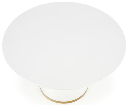 Kitchen Table Vegas | size: Length: 120cm, Width: 120cm, Height: 76cm, Diameter: 120cm | color: White | image: 2 | variant: 1016884