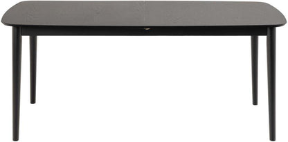 Kitchen Table Venice | size: Length: 90cm, Width: 219cm, Height: 75cm | color: Black | image: 2 | variant: 1001535