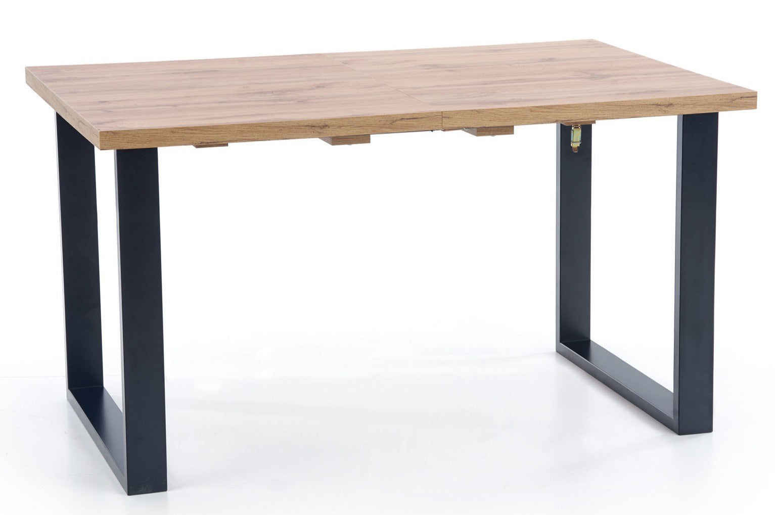 Kitchen Table Venom 1 | size: Length: 90cm, Width: 210cm, Height: 74cm | color: Black/Oak | image: 1 | variant: 1011253