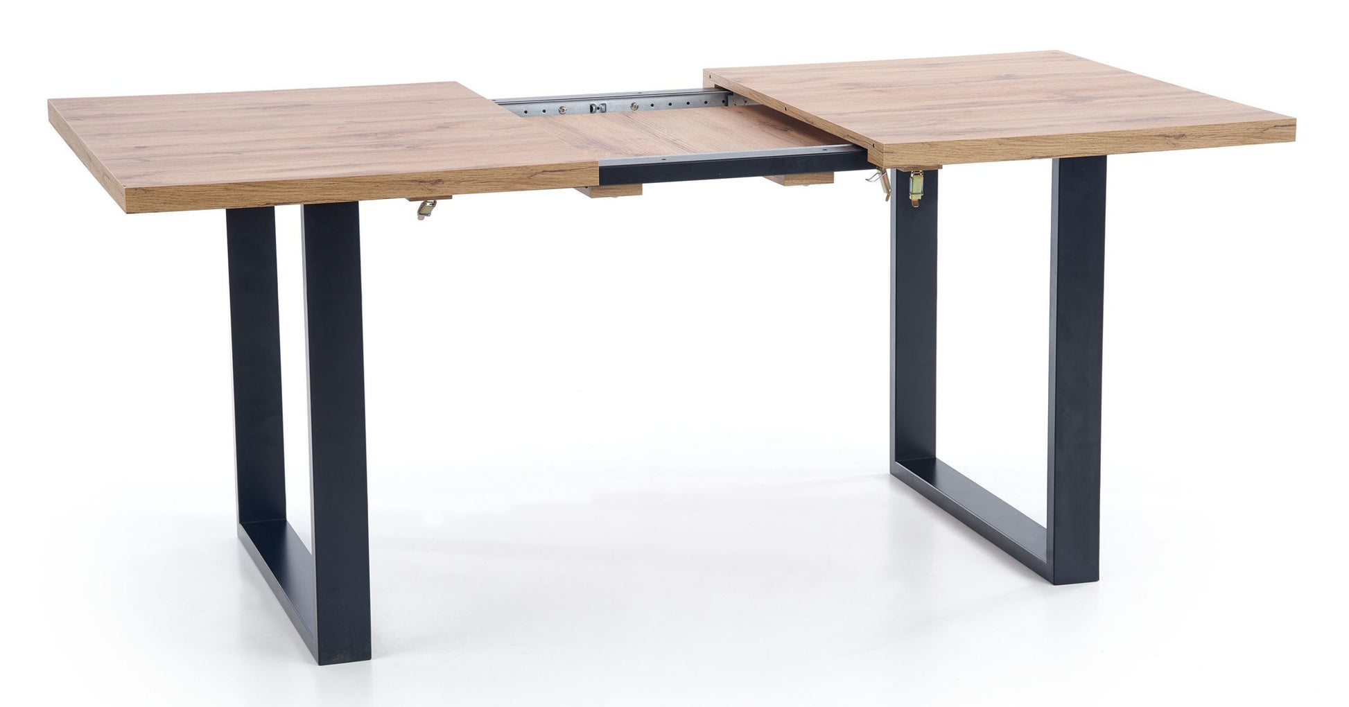 Kitchen Table Venom 1 | size: Length: 90cm, Width: 210cm, Height: 74cm | color: Black/Oak | image: 2 | variant: 1011253