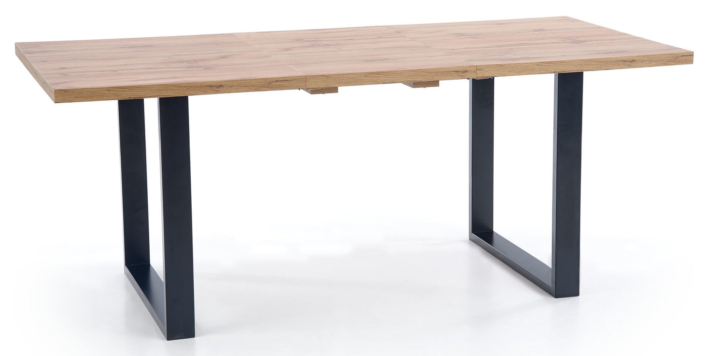 Kitchen Table Venom 1 | size: Length: 90cm, Width: 210cm, Height: 74cm | color: Black/Oak | image: 3 | variant: 1011253