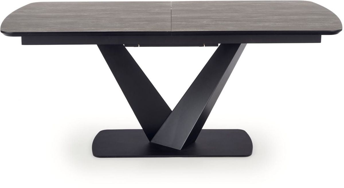 Kitchen Table Vinston | size: Length: 95cm, Width: 230cm, Height: 76cm | color: Gray | image: 1 | variant: 1012813