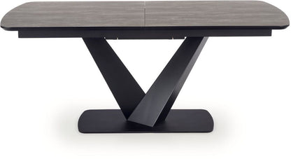 Kitchen Table Vinston | size: Length: 95cm, Width: 230cm, Height: 76cm | color: Gray | image: 1 | variant: 1012813