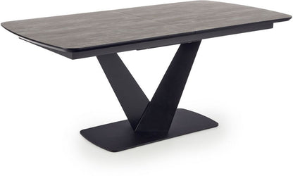 Kitchen Table Vinston | size: Length: 95cm, Width: 230cm, Height: 76cm | color: Gray | image: 2 | variant: 1012813