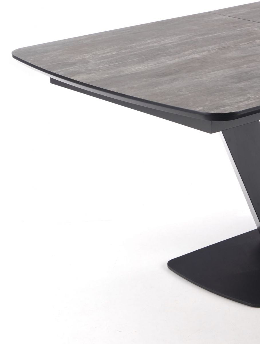 Kitchen Table Vinston | size: Length: 95cm, Width: 230cm, Height: 76cm | color: Gray | image: 4 | variant: 1012813
