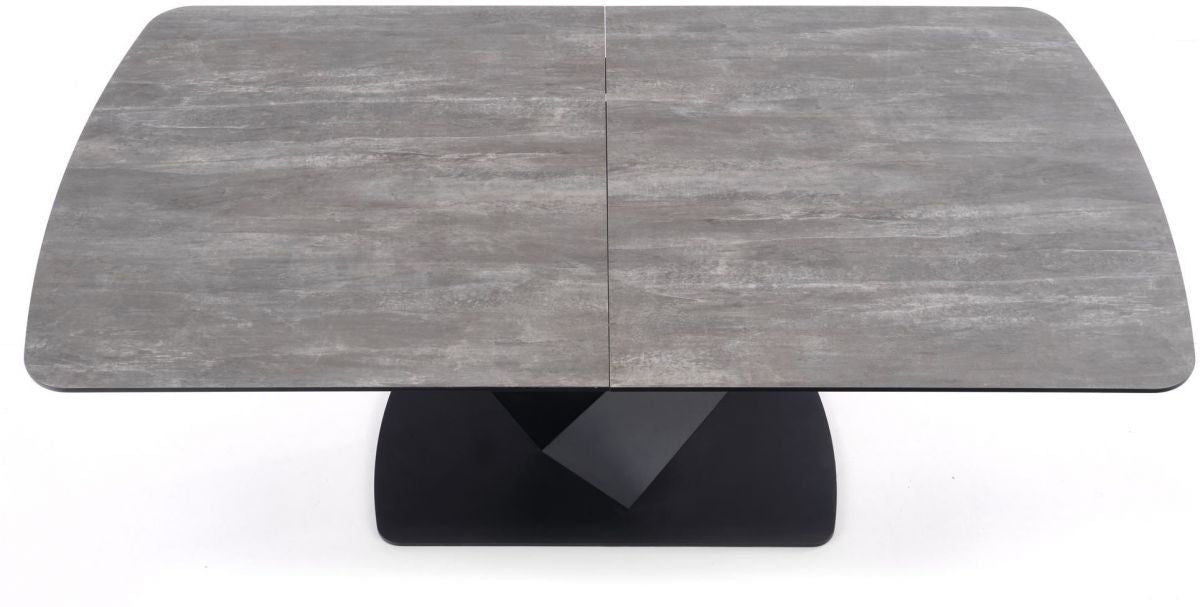 Kitchen Table Vinston | size: Length: 95cm, Width: 230cm, Height: 76cm | color: Gray | image: 5 | variant: 1012813