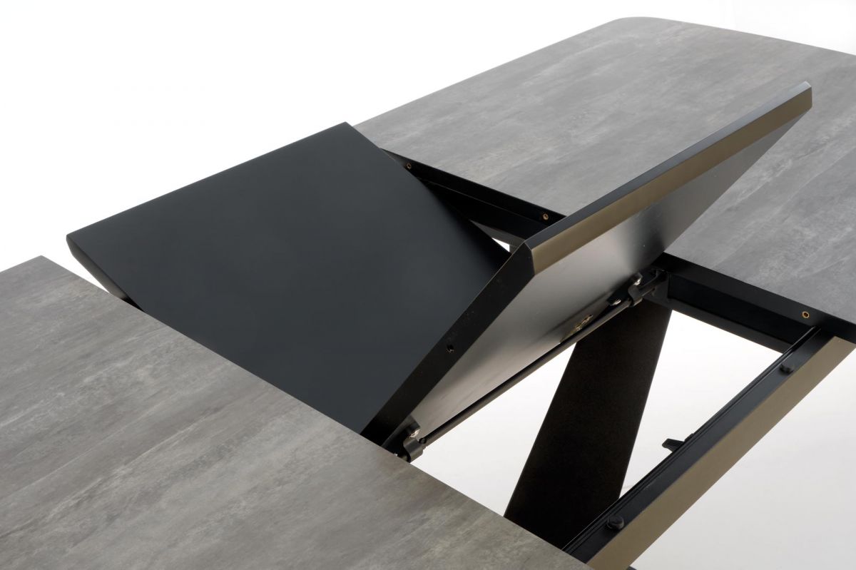 Kitchen Table Vinston | size: Length: 95cm, Width: 230cm, Height: 76cm | color: Gray | image: 6 | variant: 1012813