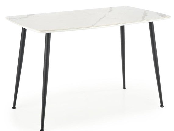 Kitchen Table West Beverley | size: Length: 70cm, Width: 120cm, Height: 65cm | color: White | image: 1 | variant: 1007118
