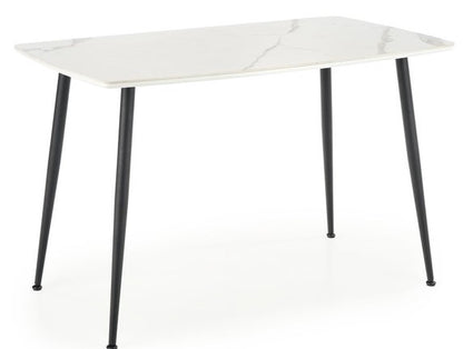 Kitchen Table West Beverley | size: Length: 70cm, Width: 120cm, Height: 65cm | color: White | image: 1 | variant: 1007118