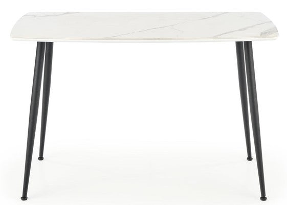 Kitchen Table West Beverley | size: Length: 70cm, Width: 120cm, Height: 65cm | color: White | image: 2 | variant: 1007118