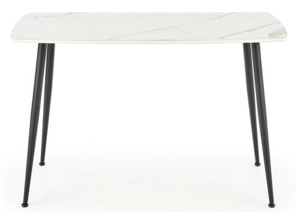 Kitchen Table West Beverley | size: Length: 70cm, Width: 120cm, Height: 65cm | color: White | image: 2 | variant: 1007118