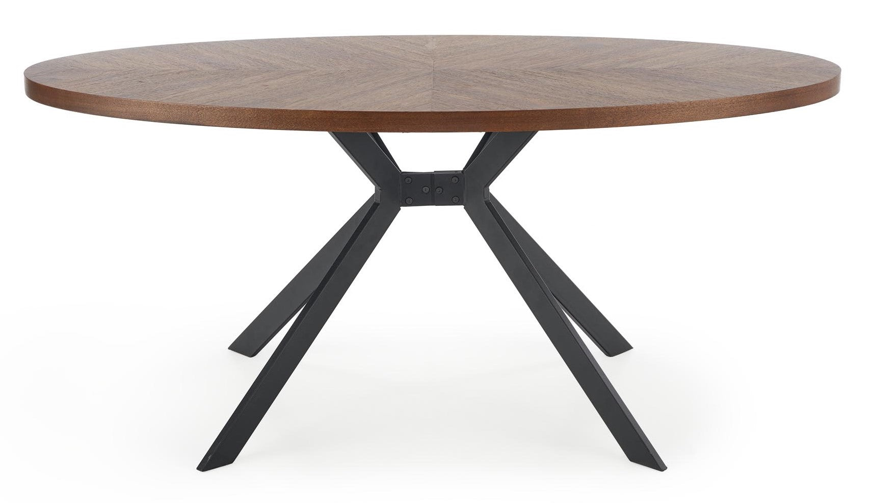 Kitchen Table West Croydon | size: Length: 90cm, Width: 170cm, Height: 75cm | color: Black/Walnut | image: 6 | variant: 1007265