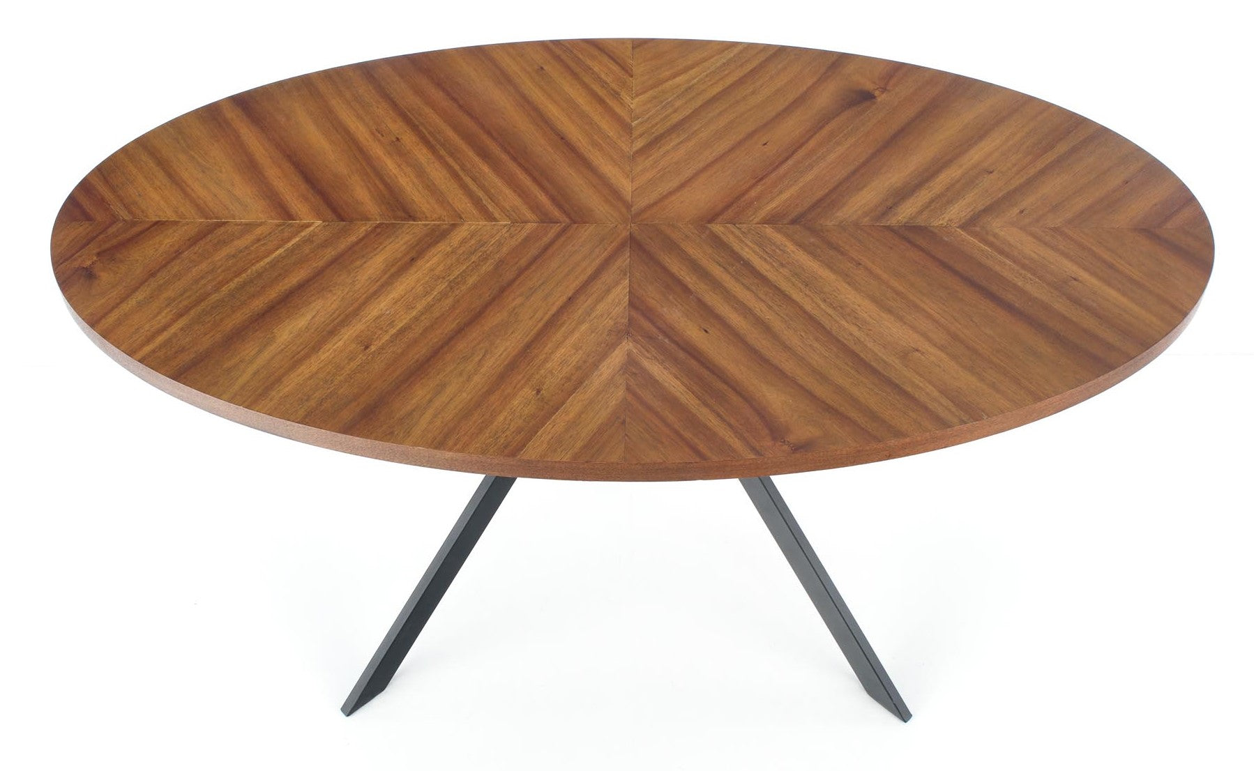 Kitchen Table West Croydon | size: Length: 90cm, Width: 170cm, Height: 75cm | color: Black/Walnut | image: 7 | variant: 1007265