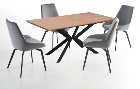 Kitchen Table West Folkestone | size: Length: 90cm, Width: 200cm, Height: 76cm | color: Oak | image: 1 | variant: 1007295