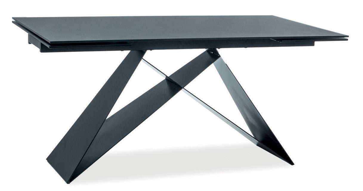Kitchen Table Westin 1 | size: Length: 90cm, Width: 240cm, Height: 76cm | color: Black | image: 2 | variant: 1011188
