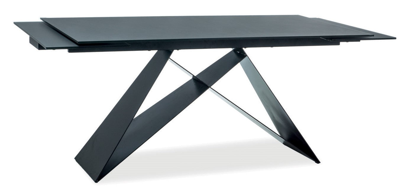 Kitchen Table Westin 1 | size: Length: 90cm, Width: 240cm, Height: 76cm | color: Black | image: 3 | variant: 1011188