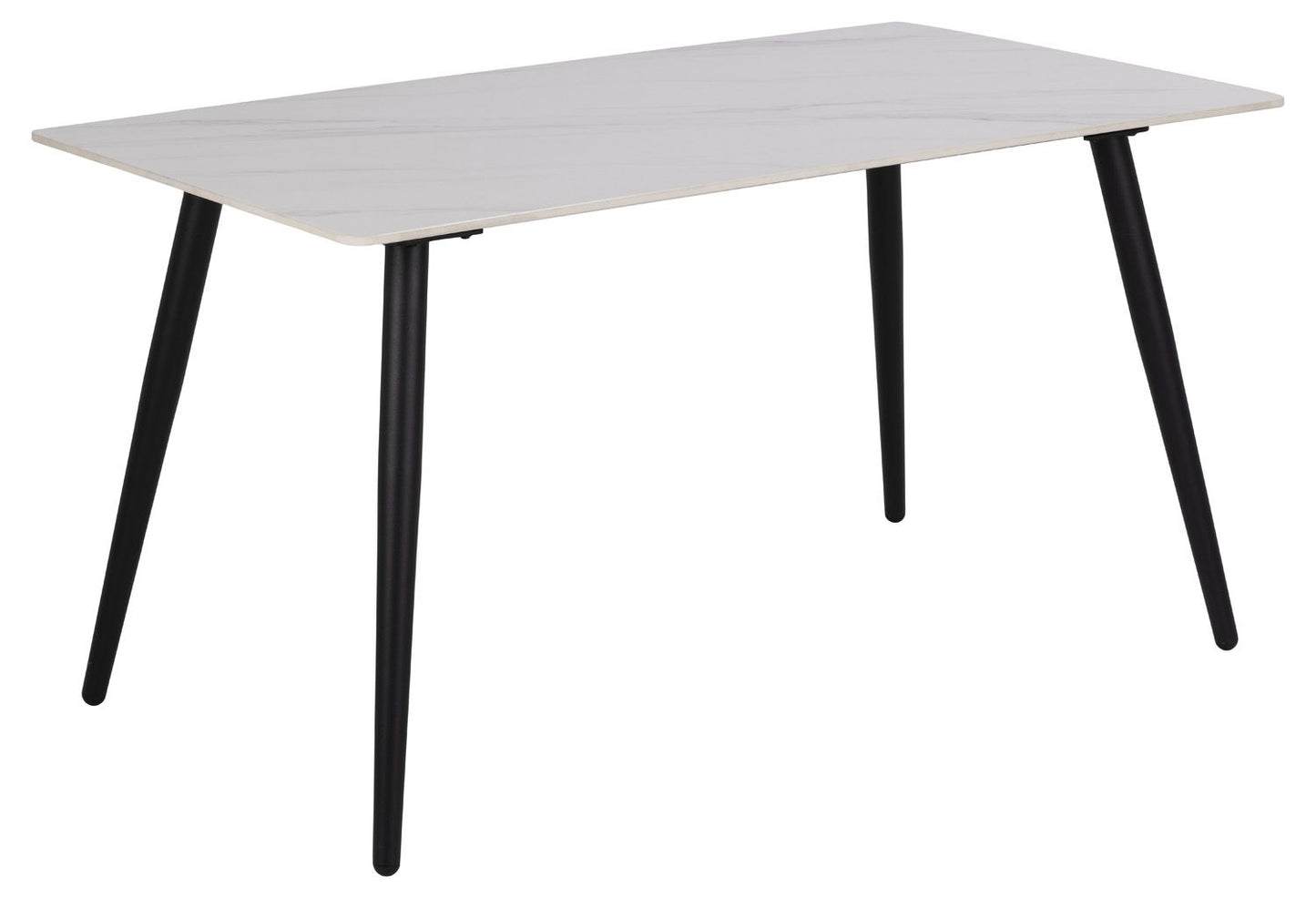 Kitchen Table Wicklow | size: Length: 80cm, Width: 140cm, Height: 75cm | color: White | image: 1 | variant: 1017885