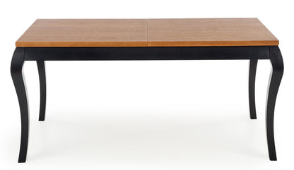 Kitchen Table Windsor | size: Length: 90cm, Width: 240cm, Height: 76cm | color: Black/Oak | image: 2 | variant: 1006425