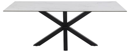 Kitchen Table Zurich | size: Length: 100cm, Width: 200cm, Height: 75.5cm | color: White | image: 1 | variant: 1001564