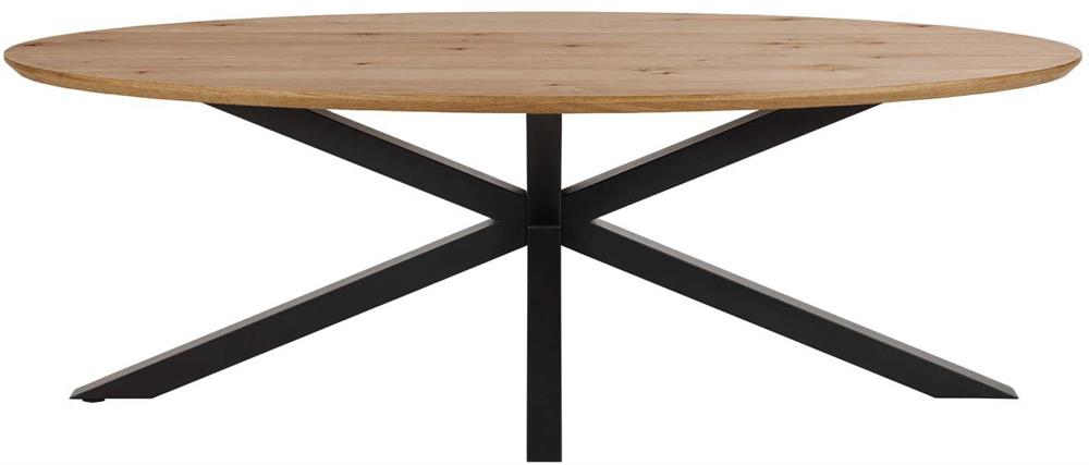 Kitchen Table Zurich | size: Length: 100cm, Width: 220cm, Height: 75.5cm | color: Oak | image: 2 | variant: 1005992